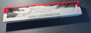International Silver Santa Claus Serving Fork
